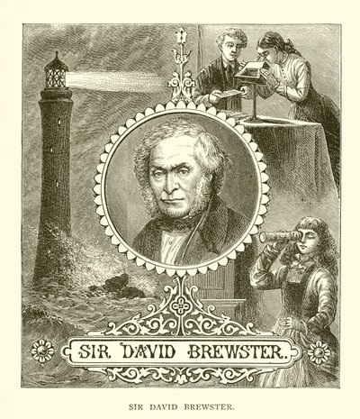 Sir David Brewster af English School