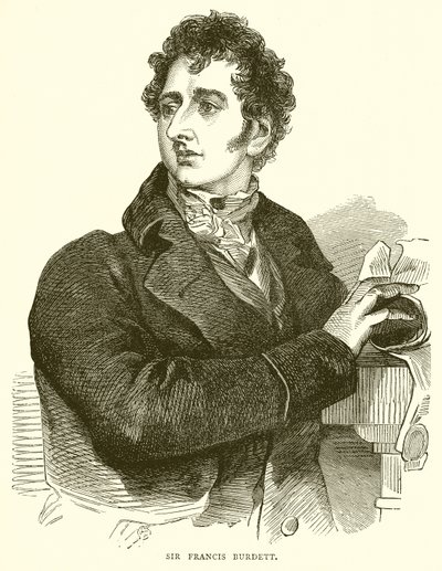 Sir Francis Burdett af English School