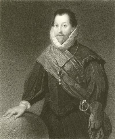 Sir Francis Drake af English School