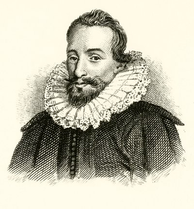 Sir Francis Walsingham (gravering) af English School