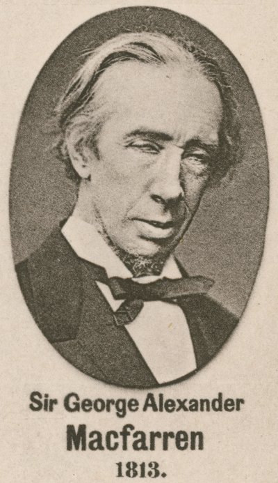 Sir George Alexander MacFarren (dybtryk) af English School