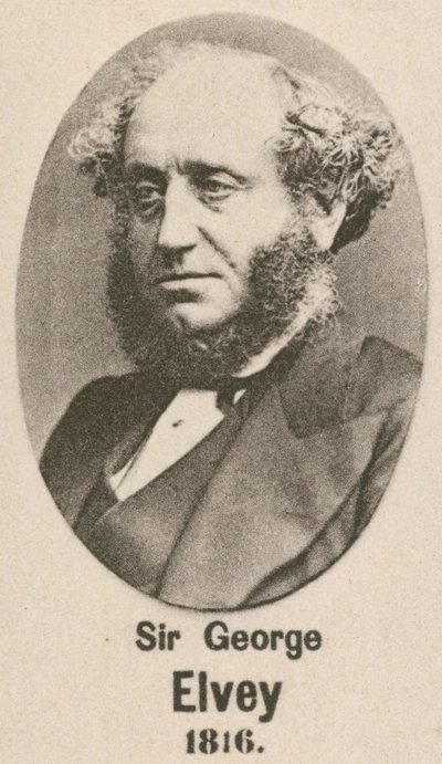 Sir George Elvey (dybtryk) af English School