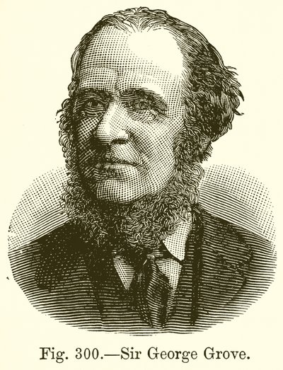 Sir George Grove af English School