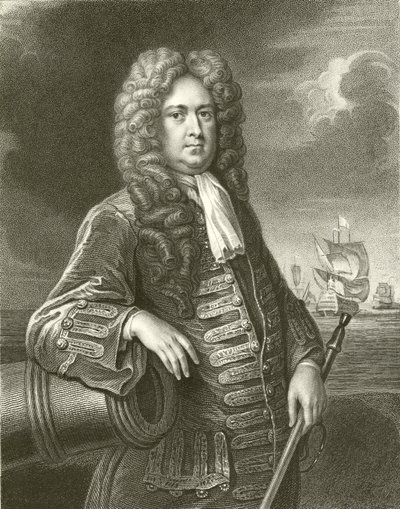 Sir George Rooke af English School