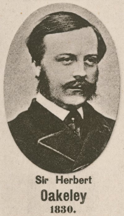 Sir Herbert Oakeley (dybtryk) af English School