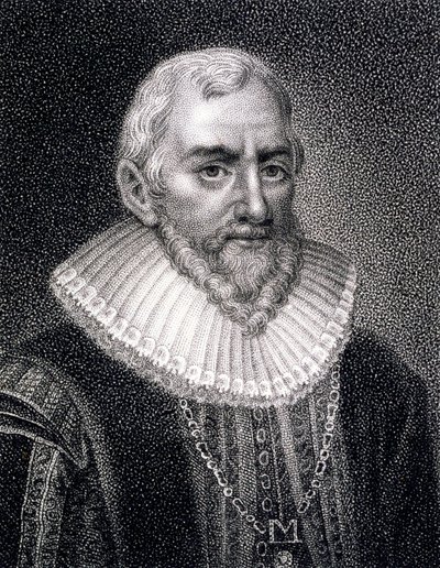 Sir Hugh Middleton af English School
