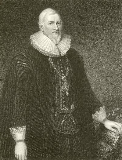 Sir Hugh Middleton af English School