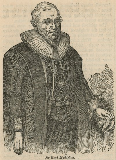 Sir Hugh Myddelton af English School