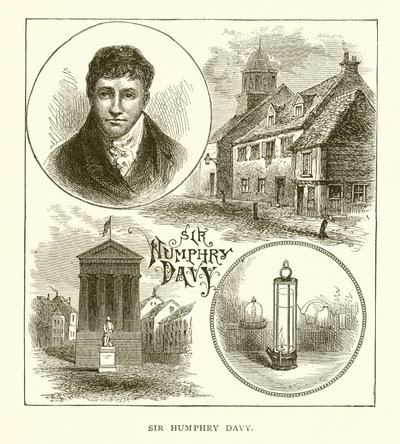 Sir Humphry Davy af English School