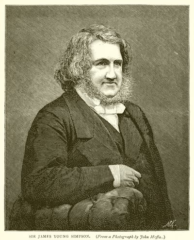 Sir James Young Simpson af English School