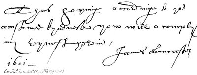 Sir Jas Lancaster, (navigator) af English School