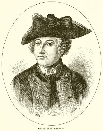 Sir Jeffery Amherst af English School