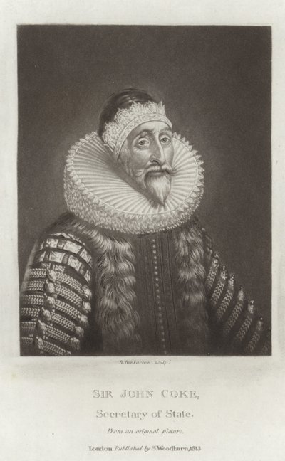 Sir John Coke af English School