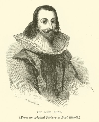 Sir John Eliot (kobberstik) af English School