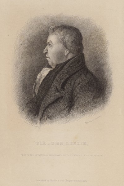 Sir John Leslie af English School