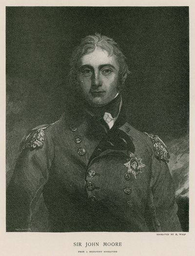 Sir John Moore af English School