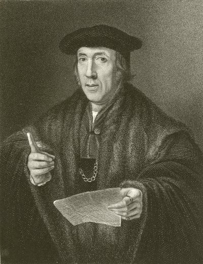 Sir John More af English School