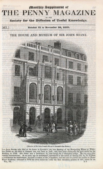 Sir John Soane Museum von English School