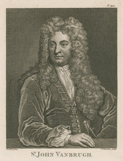 Sir John Vanbrugh, arkitekt og dramatiker af English School