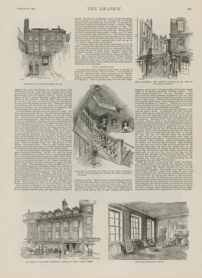 Sir Joshua Reynolds i London af English School