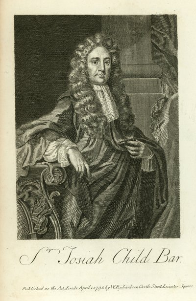 Sir Josiah Child af English School