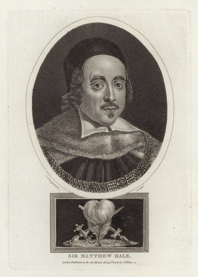 Sir Matthew Hale af English School
