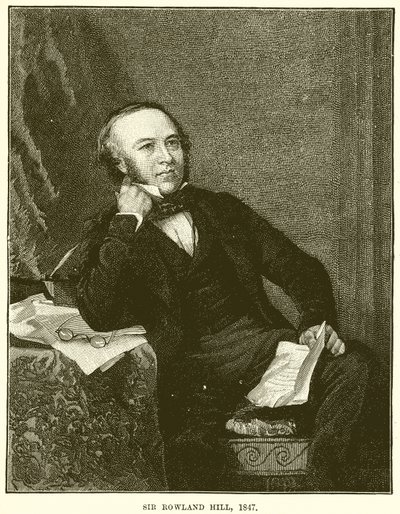 Sir Rowland Hill, 1847 af English School