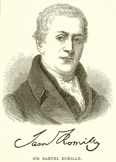 Sir Samuel Romilly af English School