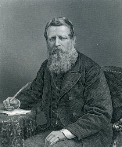 Sir Stafford Henry Northcote (1818-87) af English School