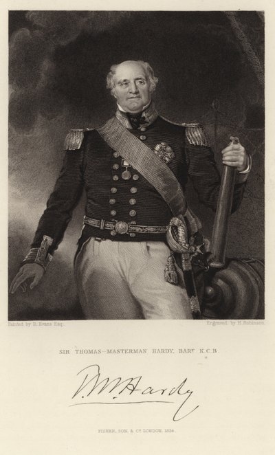 Sir Thomas-Masterman Hardy af English School