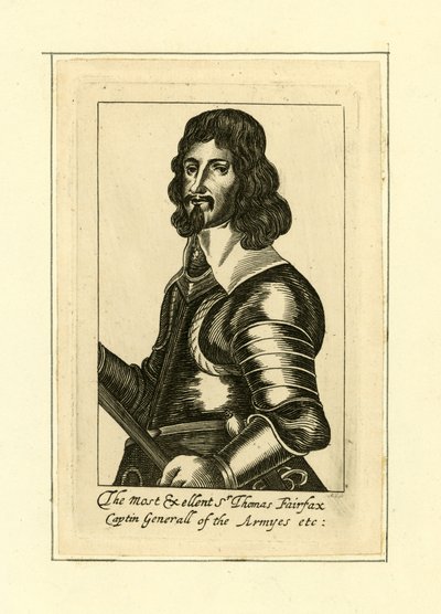 Sir Thomas Fairfax af English School