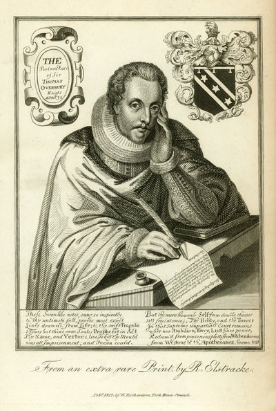 Sir Thomas Overbury af English School