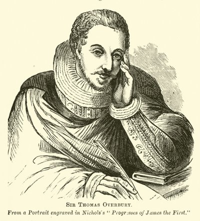 Sir Thomas Overbury  af English School