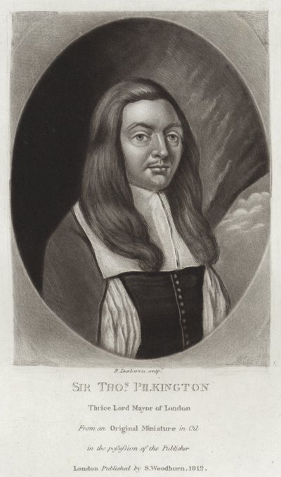 Sir Thomas Pilkington af English School