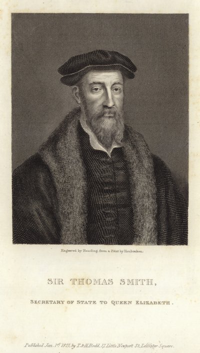 Sir Thomas Smith, engelsk lærd, diplomat og politiker af English School