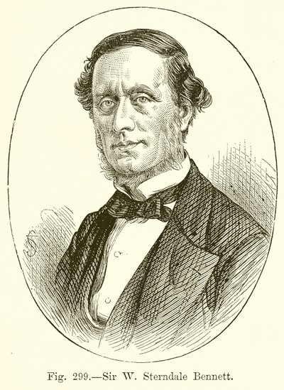 Sir W. Sterndale Bennett af English School