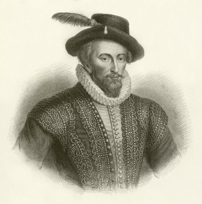 Sir Walter Raleigh af English School