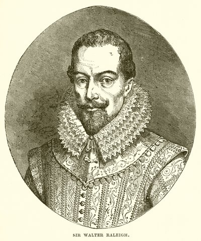 Sir Walter Raleigh af English School