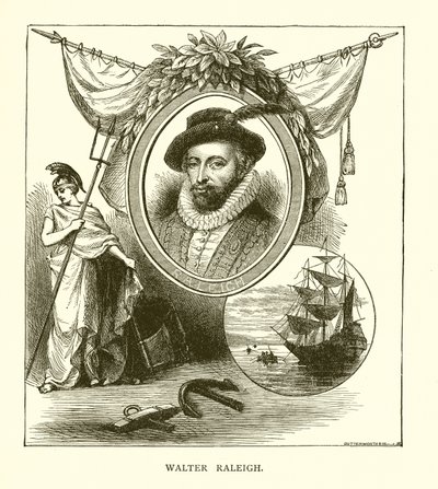 Sir Walter Raleigh af English School