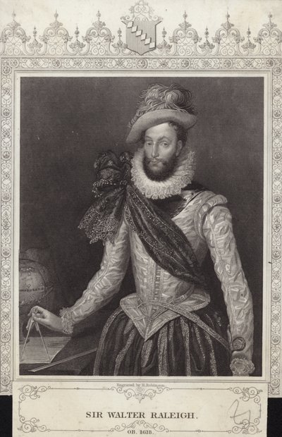 Sir Walter Raleigh af English School