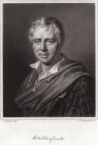 Sir Walter Scott af English School