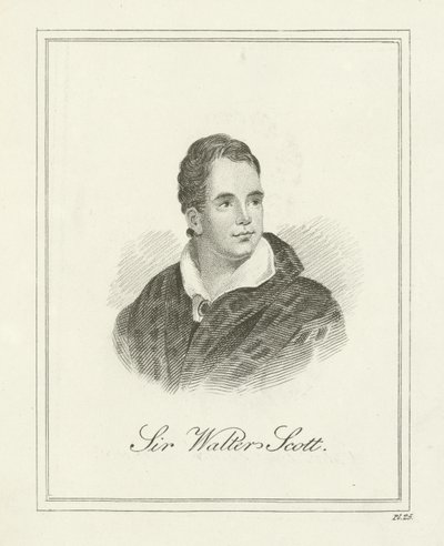 Sir Walter Scott af English School