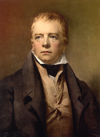 Sir Walter Scott, ca. 1895 af English School
