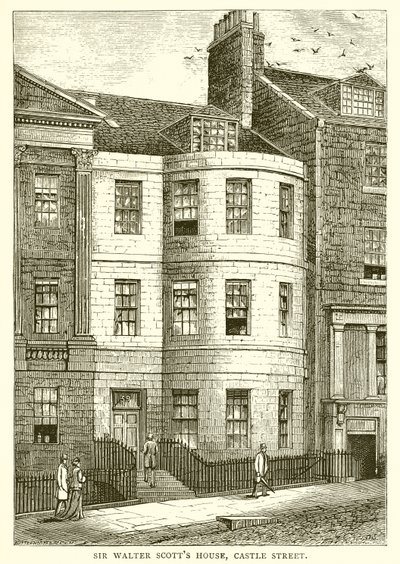Sir Walter Scotts House, Castle Street af English School