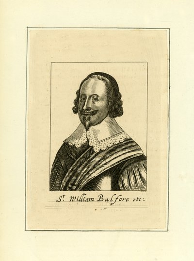 Sir William Balfour af English School