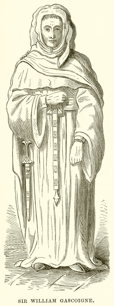 Sir William Gascoigne af English School