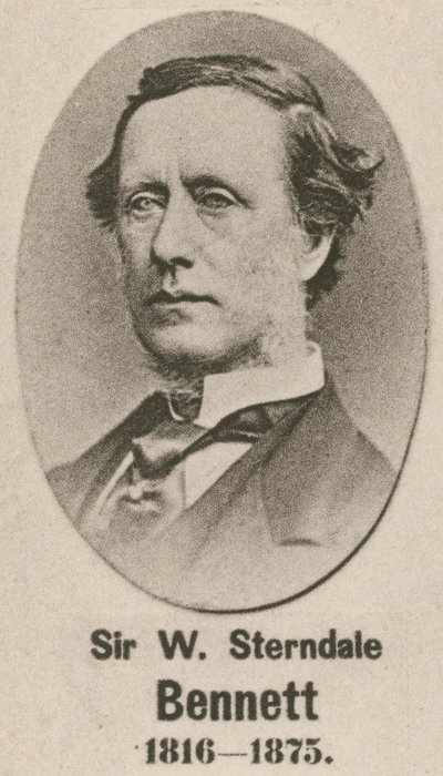 Sir William Sterndale Bennett (dybtryk) af English School