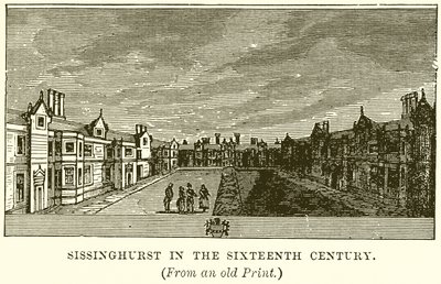 Sissinghurst i det sekstende århundrede af English School