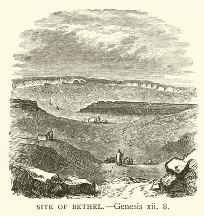 Betel-sted, Genesis, xii, 8 (gravering) af English School