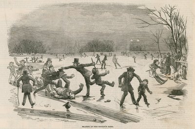 Skøjteløb i Regents Park af English School